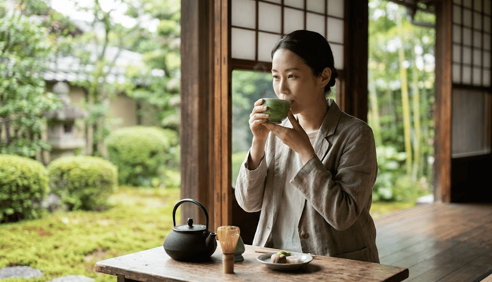 Drink green tea for reducing inflammation naturally