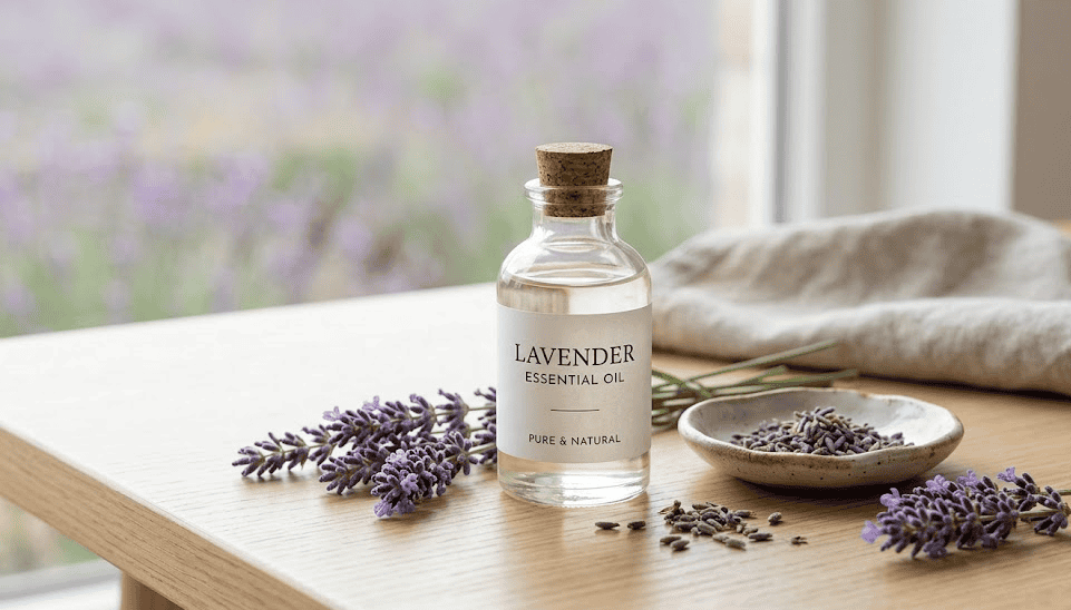 Lavender oil for natural headache relief